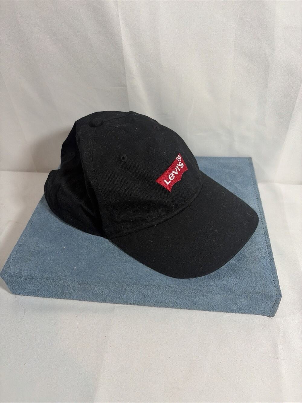Levi's Original Baseball Black Cap Adult Adjustable One Size Youth